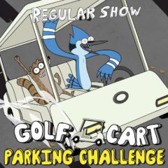 Regular Show Golf Cart Parking Challenge