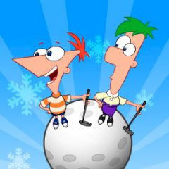 Phineas and Ferb Gadget Golf Winter Holiday Edition