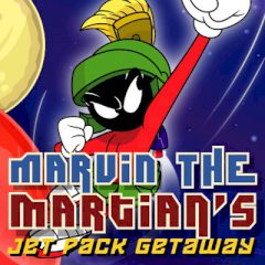 Marvin the Martian's Jet Pack Getaway