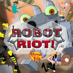 Phineas and Ferb Robot Riot! at Gameshero.com - Play Free ...