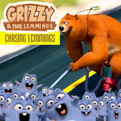 Grizzy & the Lemmings Chasing Lemmings