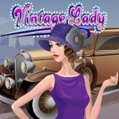 Vintage Lady. Dress Up