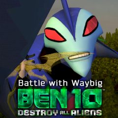Ben 10 Destroy All Aliens Battle With Waybig At Gameshero Com