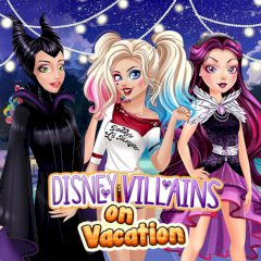 Disney Villains on Vacation